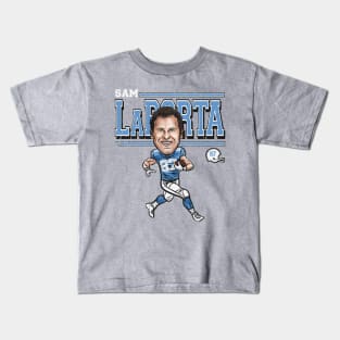 Sam LaPorta Detroit Cartoon Kids T-Shirt